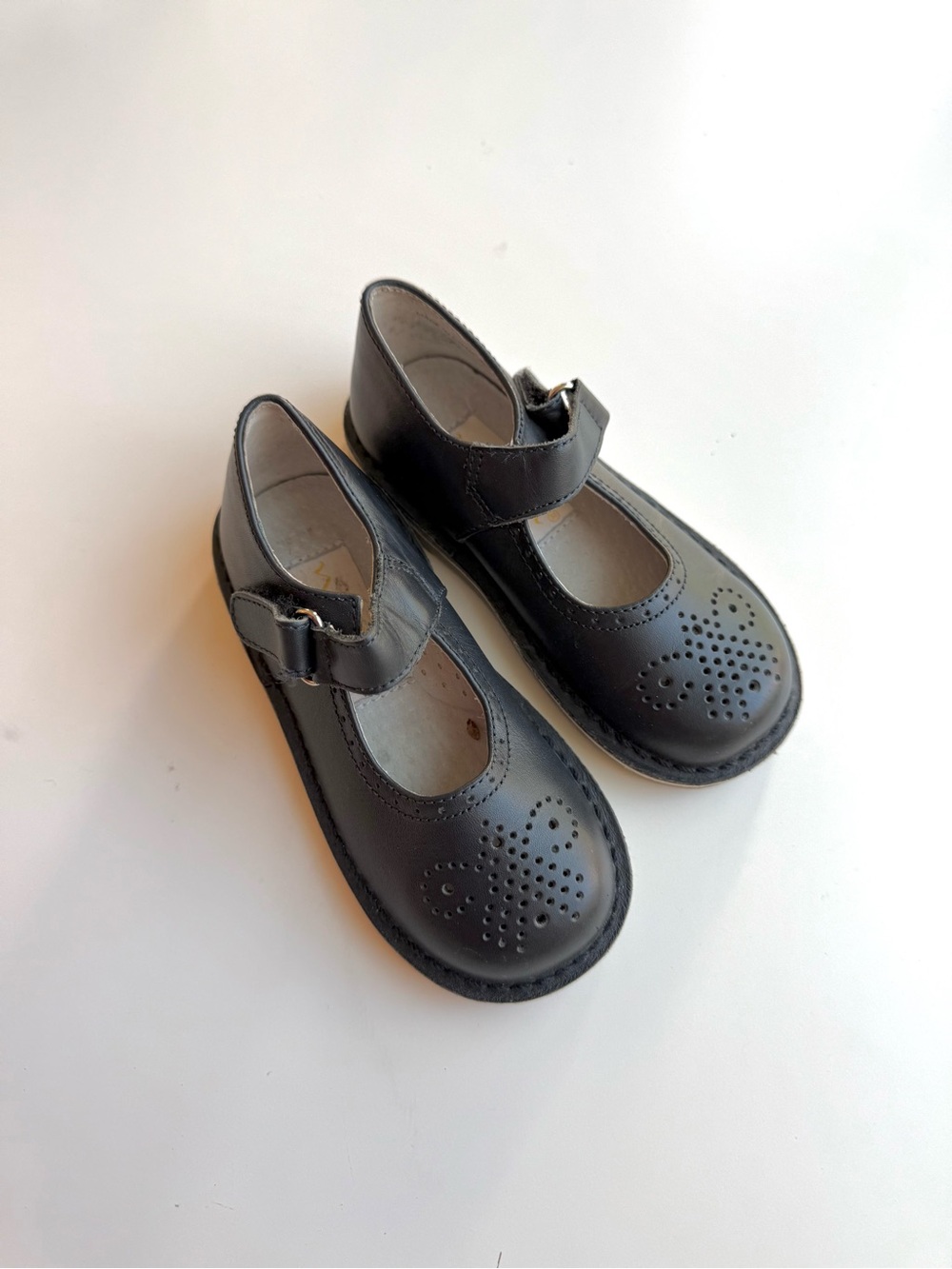 Nina Doll Girls Mary Jane British Dress Shoes Navy Blue Kids Sz 7 L’Amour Boden
